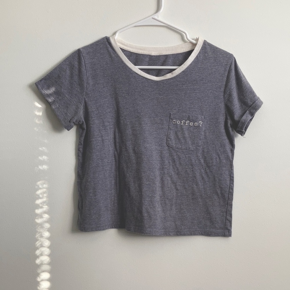 Crop Top | “Coffee?”